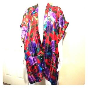 Floral print Sleepwear Robe Sz OS fits Most